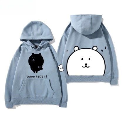 自嘲熊 聯名衛衣2025秋冬新款 親子情侶裝連帽衛衣