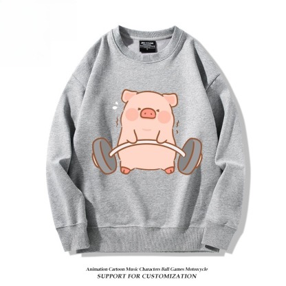 LuLu豬 聯名親子情侶裝 圓領長袖