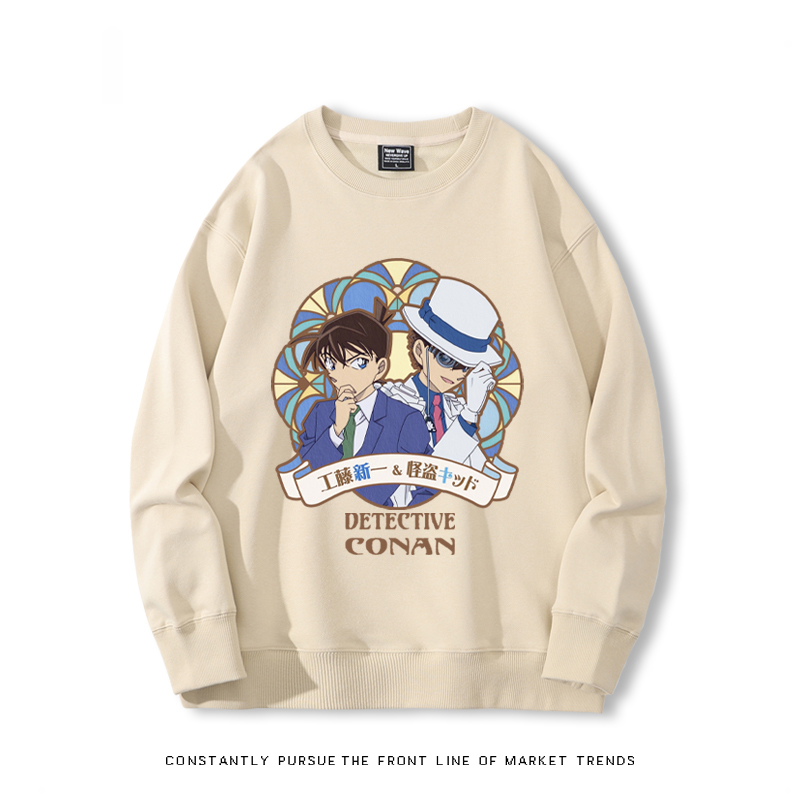 名偵探柯南 聯名2024親子情侶裝 圓領長袖
