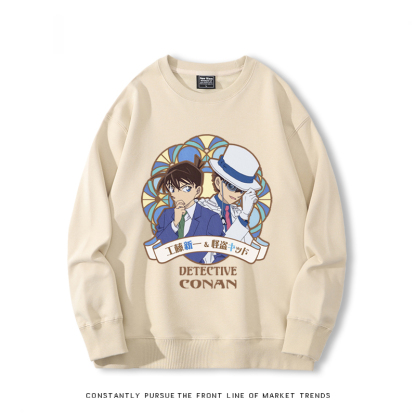 名偵探柯南 聯名2024親子情侶裝 圓領長袖