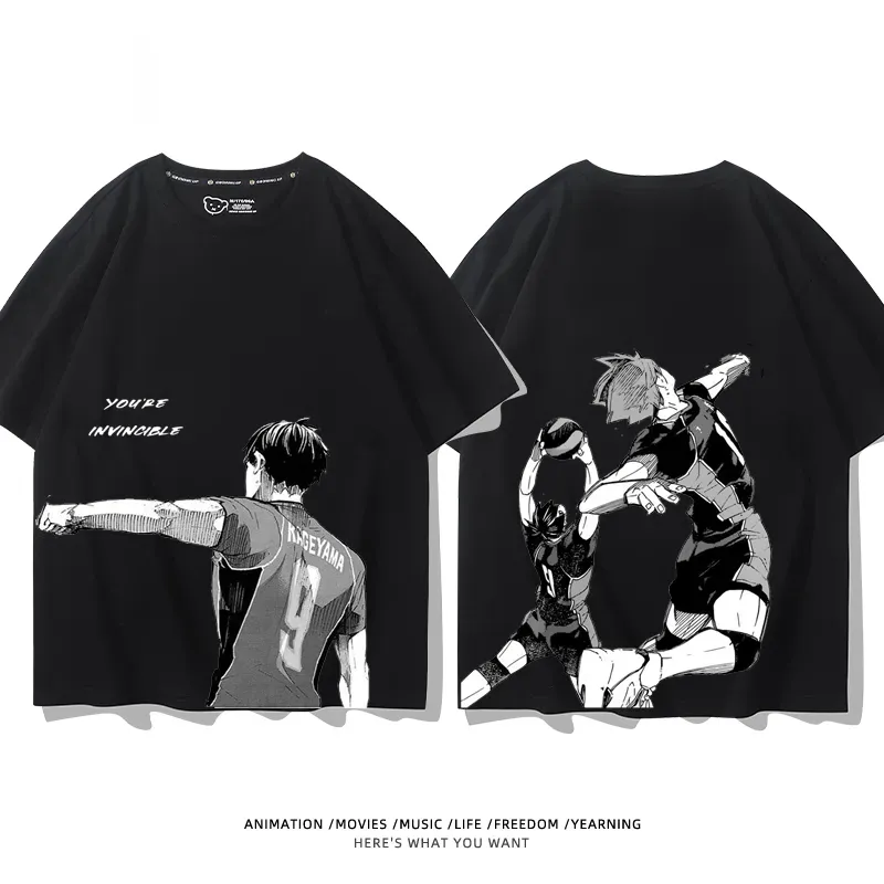 【特價商品！！】排球少年 2025親子情侶男女同款 短T【折扣買兩件第三件全減免！買二送一 ！買五送二！兩件起送】