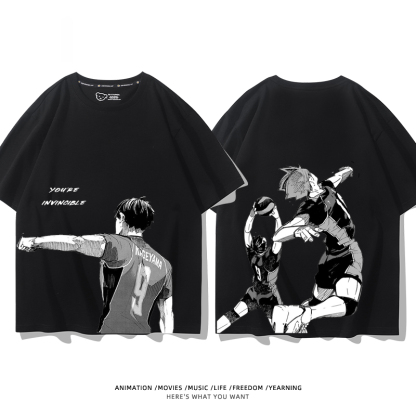 排球少年 2024親子情侶男女同款 純棉T恤