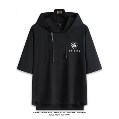 蔚藍檔案 鬼方佳代子 連帽短袖T恤