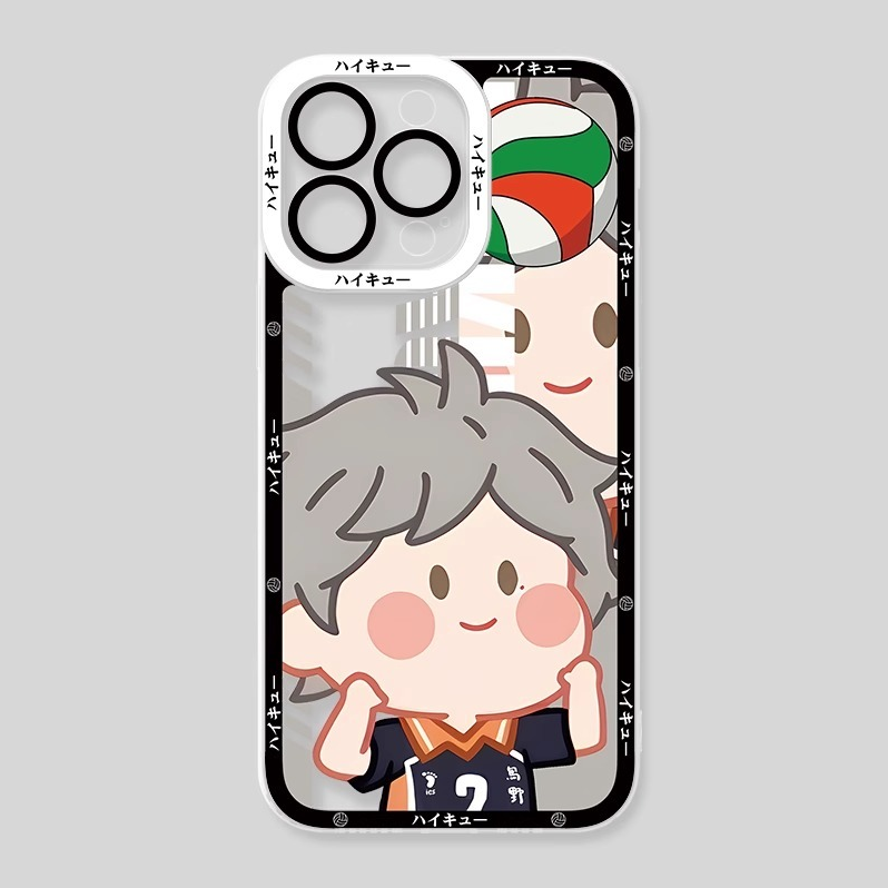 排球少年天使眼透明防摔軟殼