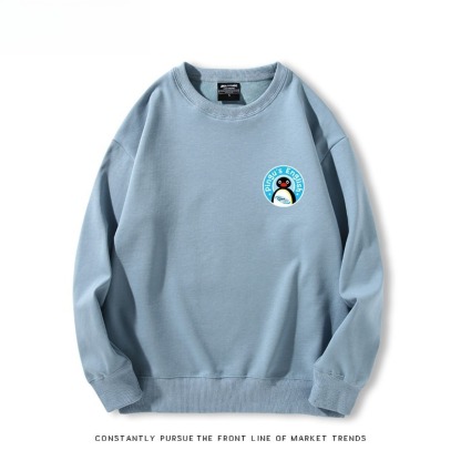 pingu 聯名親子情侶裝 圓領長袖