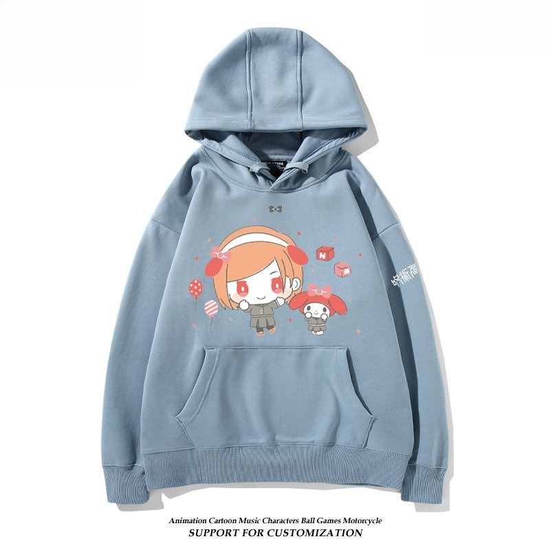 咒術迴戰 聯名衛衣2026秋冬新款親子情侶裝連帽衛衣