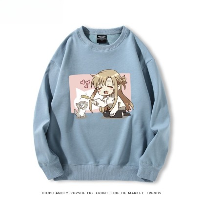 刀劍神域 聯名親子情侶裝 圓領長袖