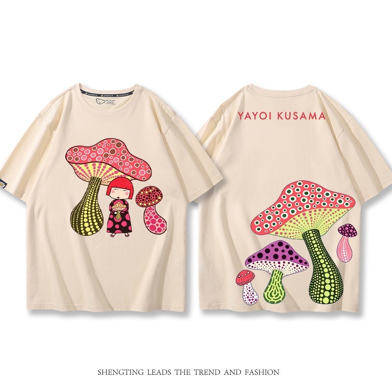 草間彌生 Yayoi Kusama周邊 印花短袖T恤