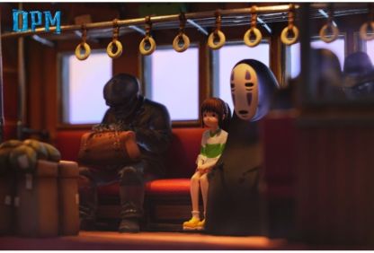 【預購】OPM-Studio 宮崎駿桌面場景系列011-千與千尋-海上列車