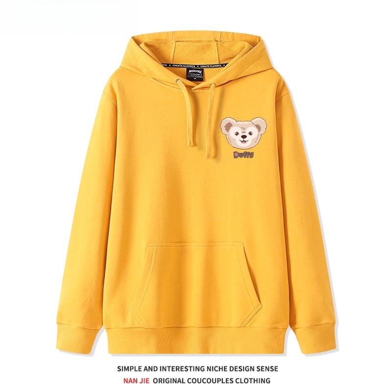 星黛露達菲 聯名衛衣2025秋冬新款 親子情侶裝連帽衛衣