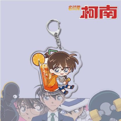 名偵探柯南周邊 灰原哀基德赤井秀一安室透世良真純亞克力鑰匙扣掛飾【單買三件起送】