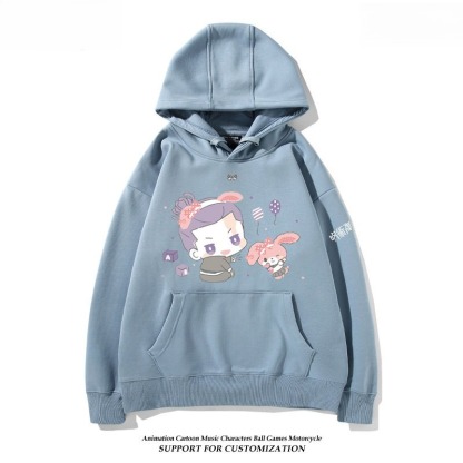 咒術迴戰 聯名衛衣2026秋冬新款親子情侶裝連帽衛衣