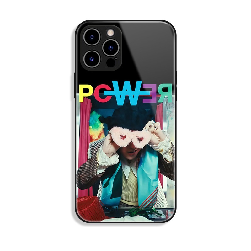 GD權志龍新款高清全包防摔玻璃殼