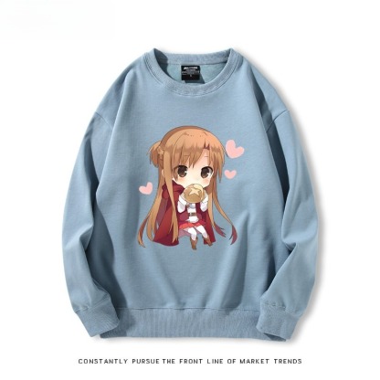 刀劍神域 聯名親子情侶裝 圓領長袖