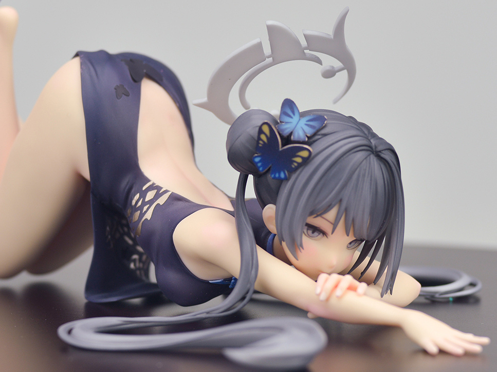 蔚藍檔案 龍華妃咲 旗袍 趴姿