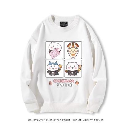 Chiikawa 2024親子情侶裝 圓領長袖