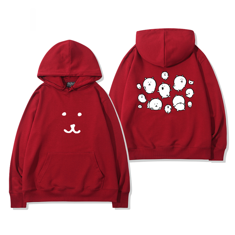 自嘲熊 聯名衛衣2025秋冬新款 親子情侶裝連帽衛衣