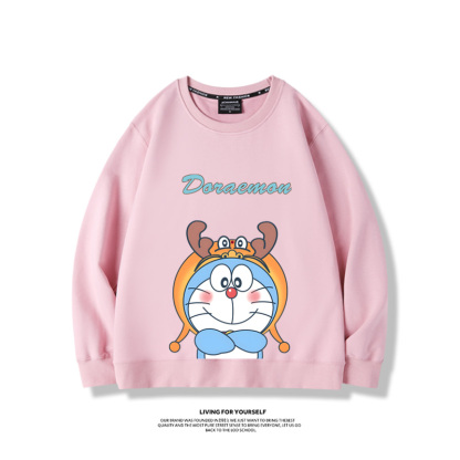 叮噹貓聯名龍年2024親子情侶裝 圓領長袖