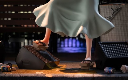 WAVE Dream Tech 孤獨搖滾 廣井菊裏 1/7 三臉雕