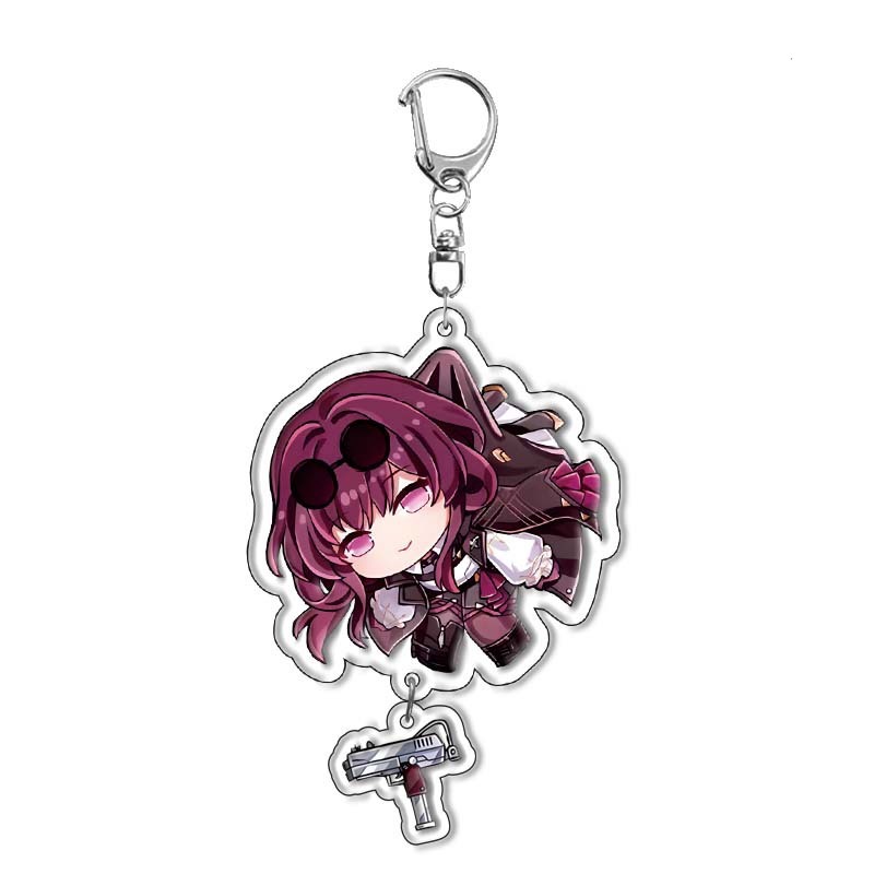 崩壞鐵道莉希雅亞克力鑰匙扣掛件遊戲周邊掛飾【單買三件起送】