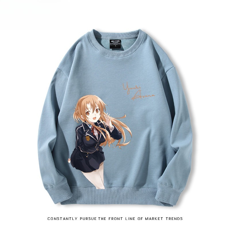 刀劍神域 聯名親子情侶裝 圓領長袖