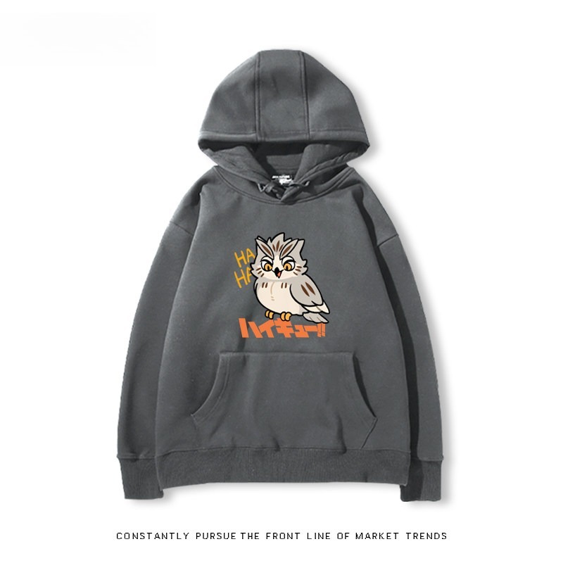 排球少年 聯名衛衣2026秋冬新款 親子情侶連帽衛衣