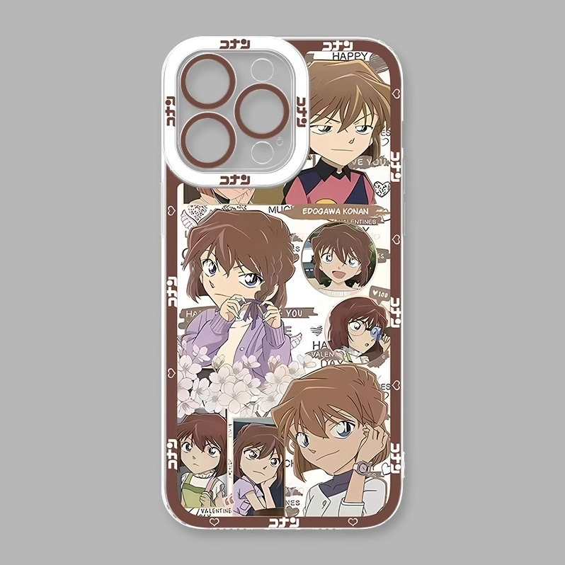 蘋果 系列名偵探柯南天使眼透明防摔軟殼