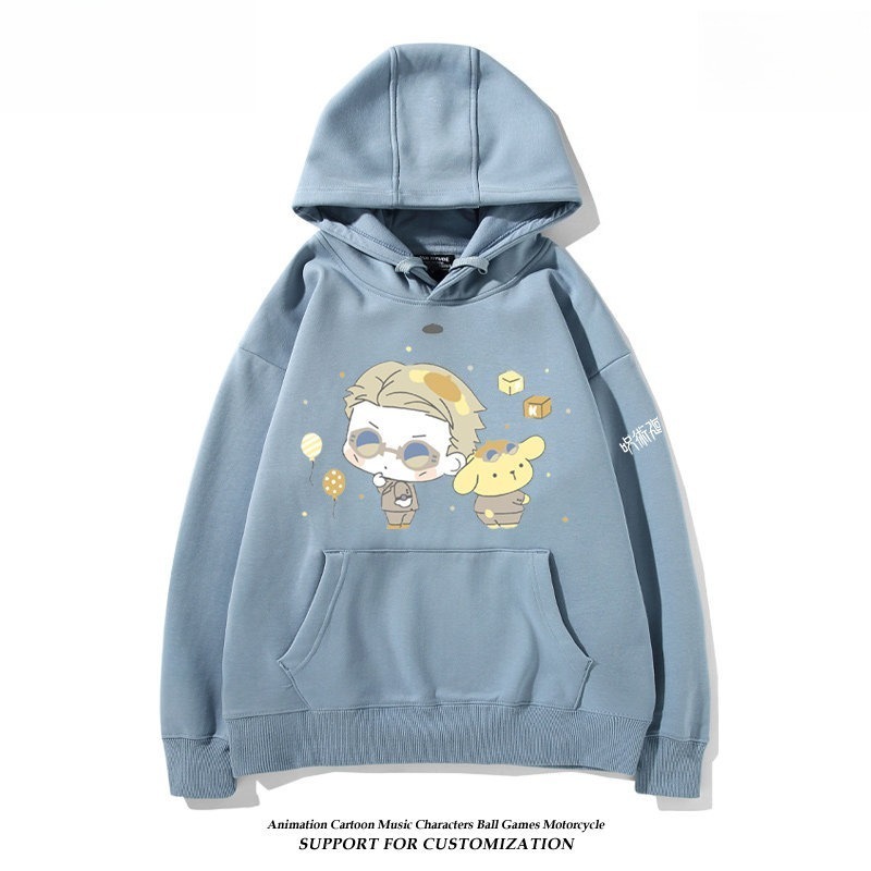 咒術迴戰 聯名衛衣2026秋冬新款親子情侶裝連帽衛衣