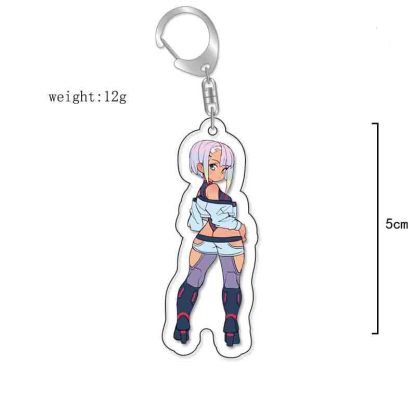 賽博朋克：邊緣行者2077大衛露西麗貝卡賽博浪客Cyberpunk鑰匙扣掛飾【單買三件起送】