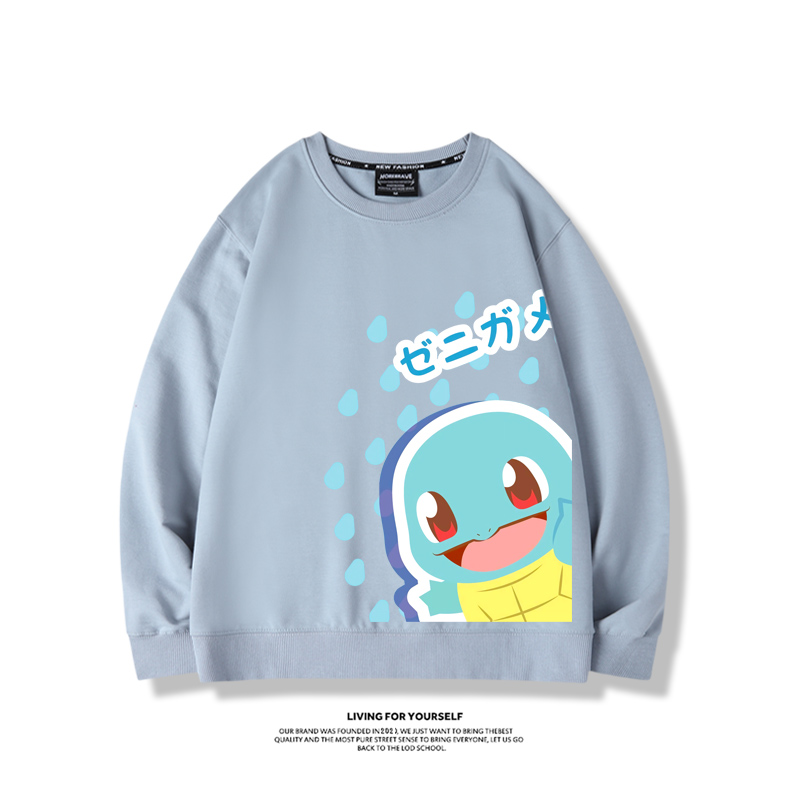 寶可夢2023親子情侶裝 圓領長袖