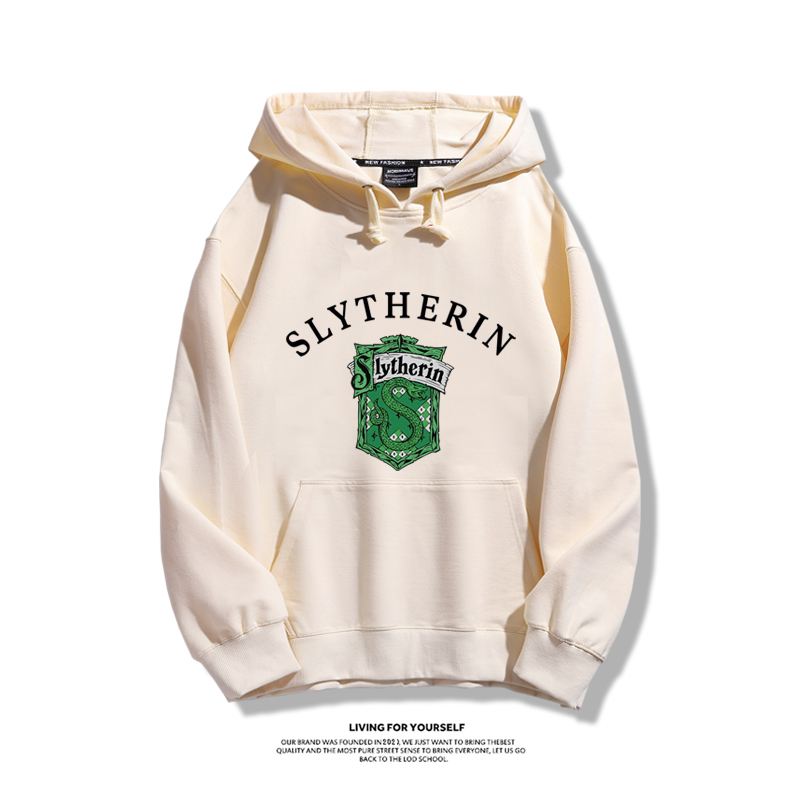 哈利波特聯名衛衣2023秋冬新款親子情侶裝薄絨款連帽衛衣