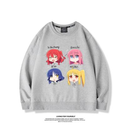 孤獨搖滾2023親子情侶裝 圓領長袖