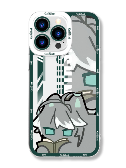 蘋果 系列原神擬貓天使眼透明防摔軟殼