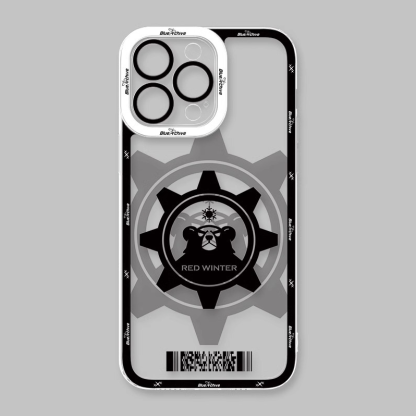 蘋果 系列蔚藍檔案天使眼透明防摔軟殼