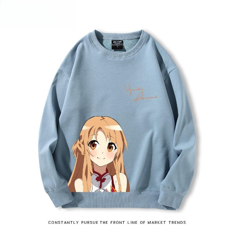 刀劍神域 聯名親子情侶裝 圓領長袖