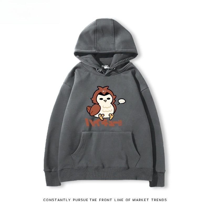 排球少年 聯名衛衣2026秋冬新款 親子情侶連帽衛衣