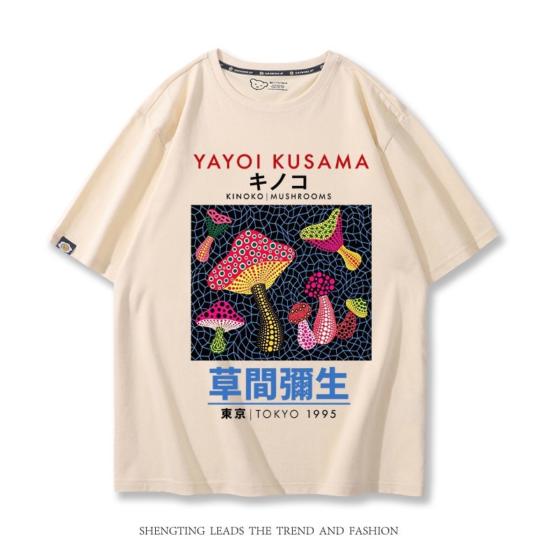 草間彌生 Yayoi Kusama周邊 印花短袖T恤