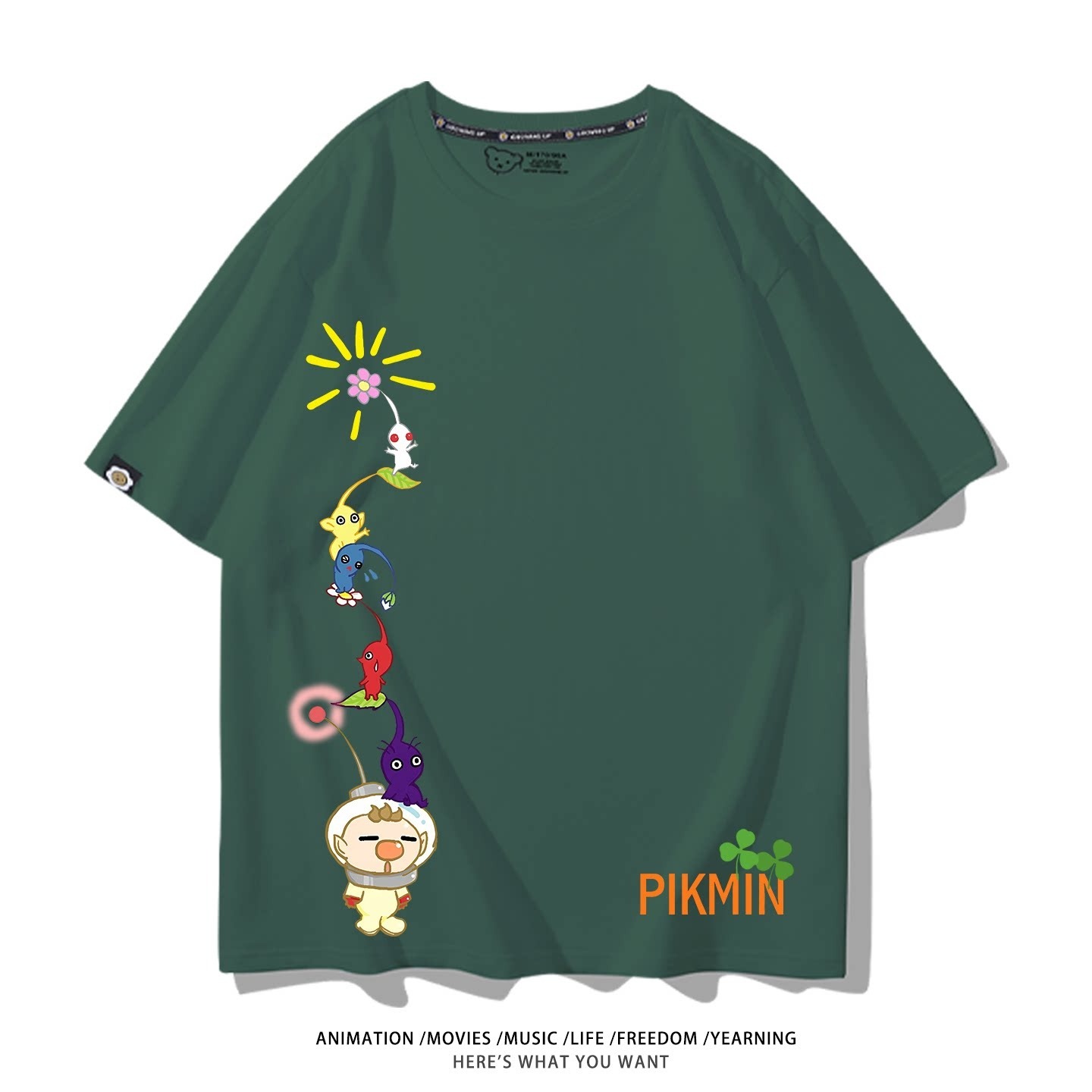 皮克敏PIKMIN4 印花短袖T恤