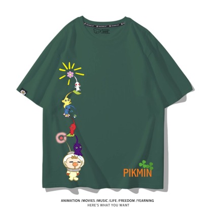 皮克敏PIKMIN4 印花短袖T恤
