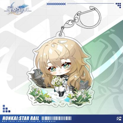 崩壞星穹鐵道愛莉希雅彥卿希露瓦景元白露姬子亞克力鑰匙扣掛飾【單買三件起送】