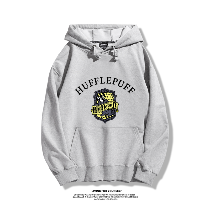 哈利波特聯名衛衣2023秋冬新款親子情侶裝薄絨款連帽衛衣