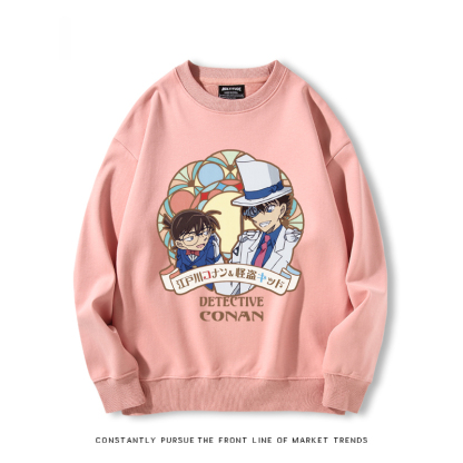 名偵探柯南 聯名2024親子情侶裝 圓領長袖