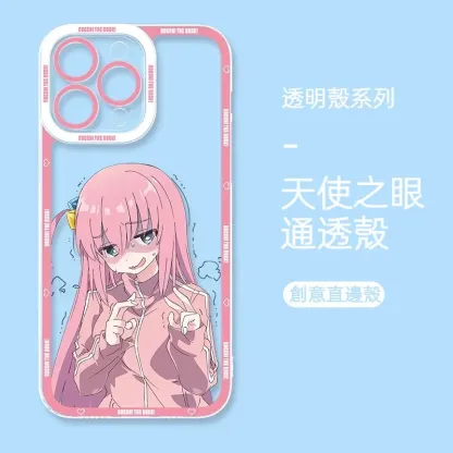 [Copy]蘋果 系列孤獨搖滾天使眼透明防摔軟殼