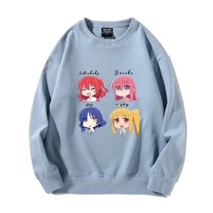 孤獨搖滾 2024親子情侶裝 圓領長袖