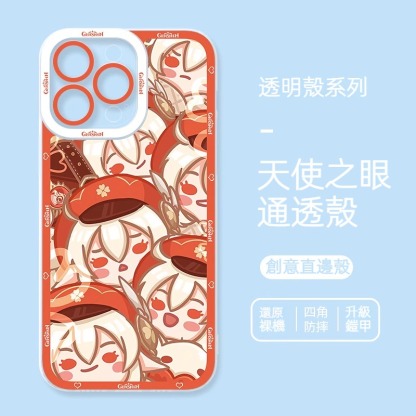 蘋果 系列原神天使眼透明防摔軟殼