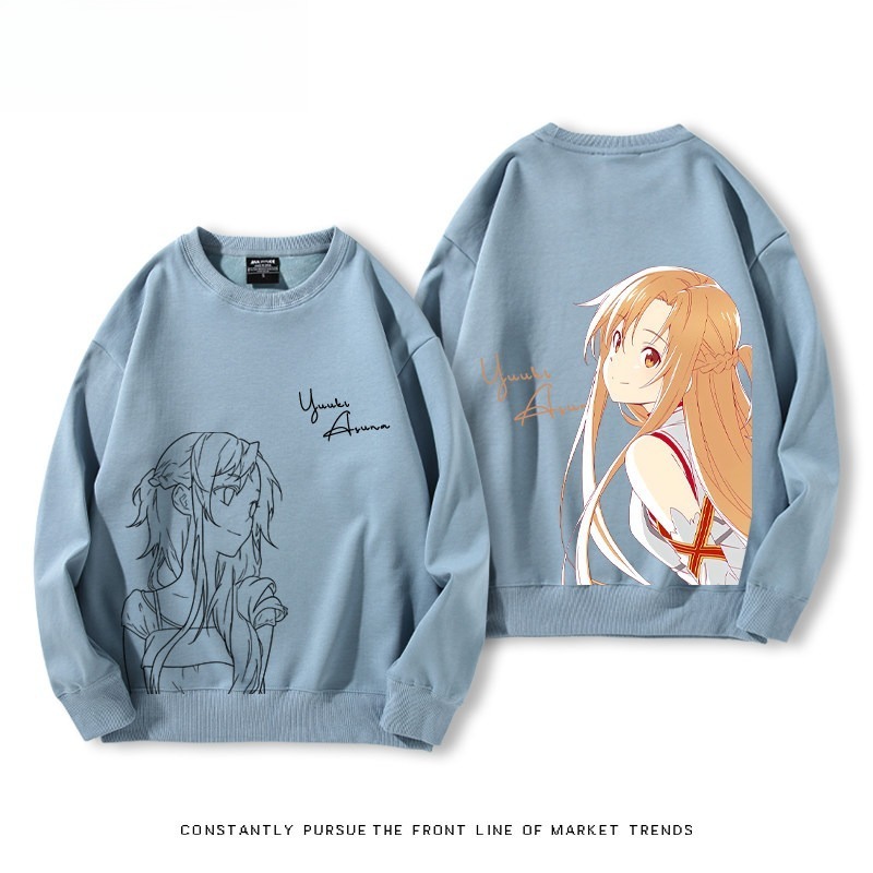 刀劍神域 聯名親子情侶裝 圓領長袖