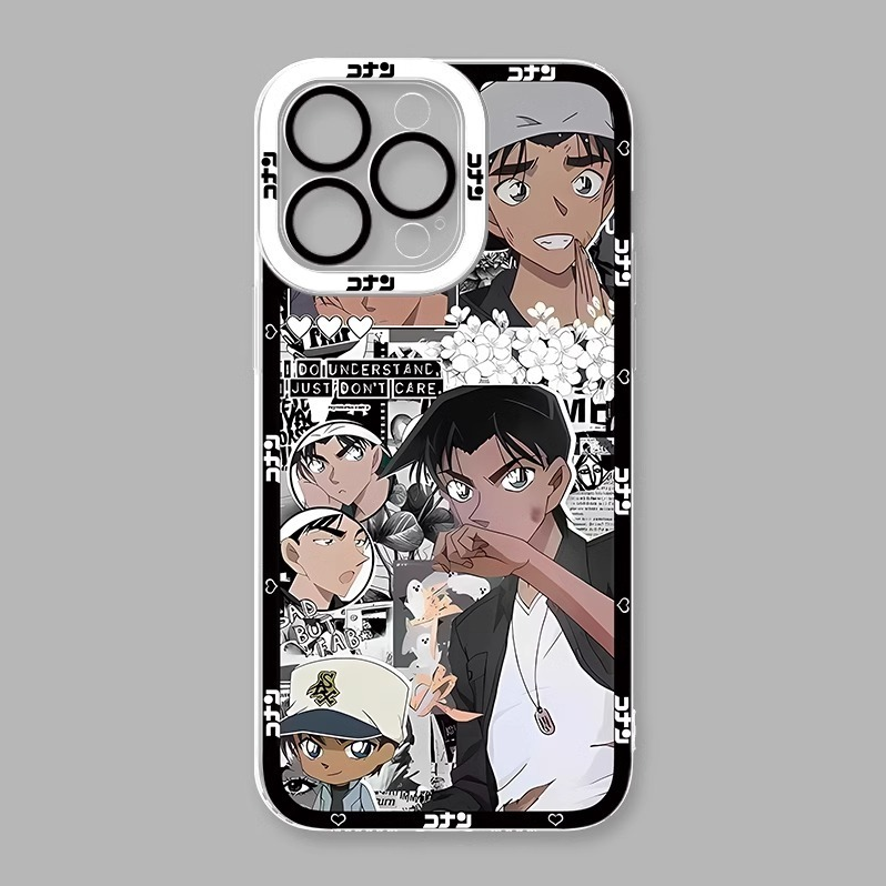 蘋果 系列名偵探柯南天使眼透明防摔軟殼