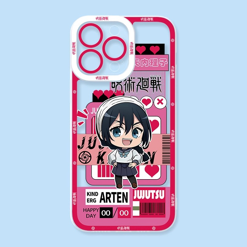 蘋果 系列咒術迴戰天使眼透明防摔軟殼