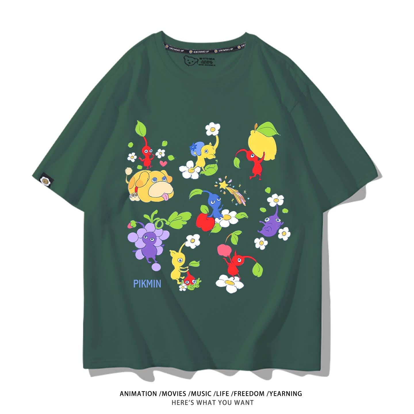 皮克敏PIKMIN4 印花短袖T恤