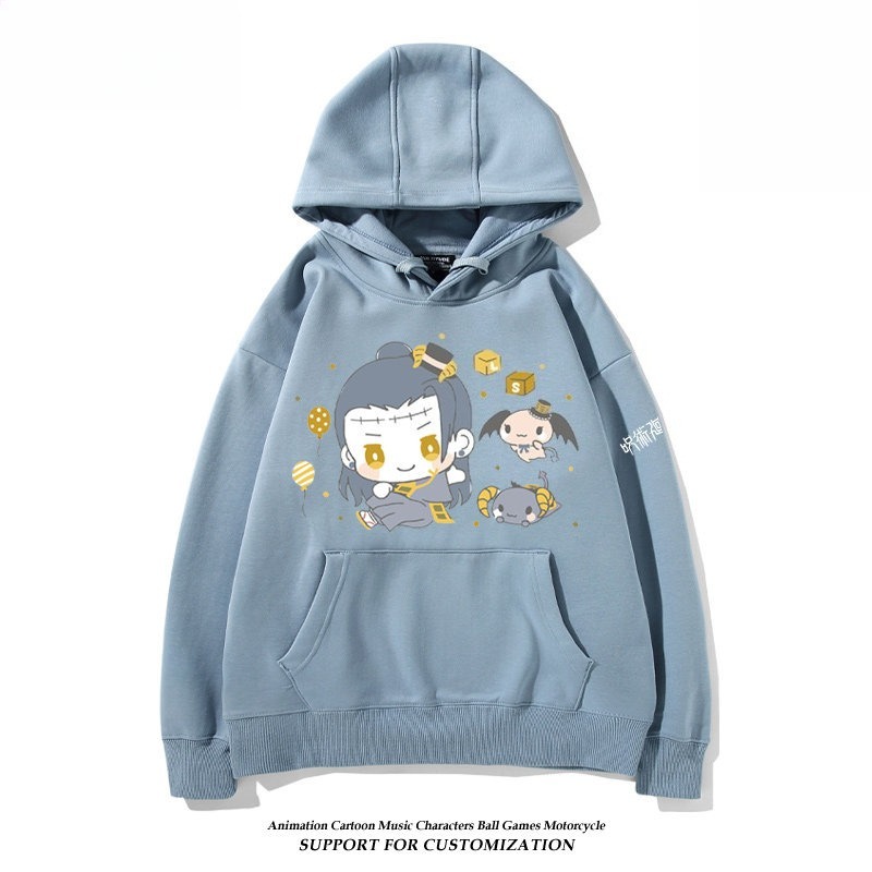 咒術迴戰 聯名衛衣2026秋冬新款親子情侶裝連帽衛衣